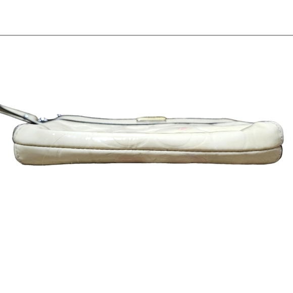 Coach | Patent Leather Wrislet | Cream | Womens - Picture 7 of 16